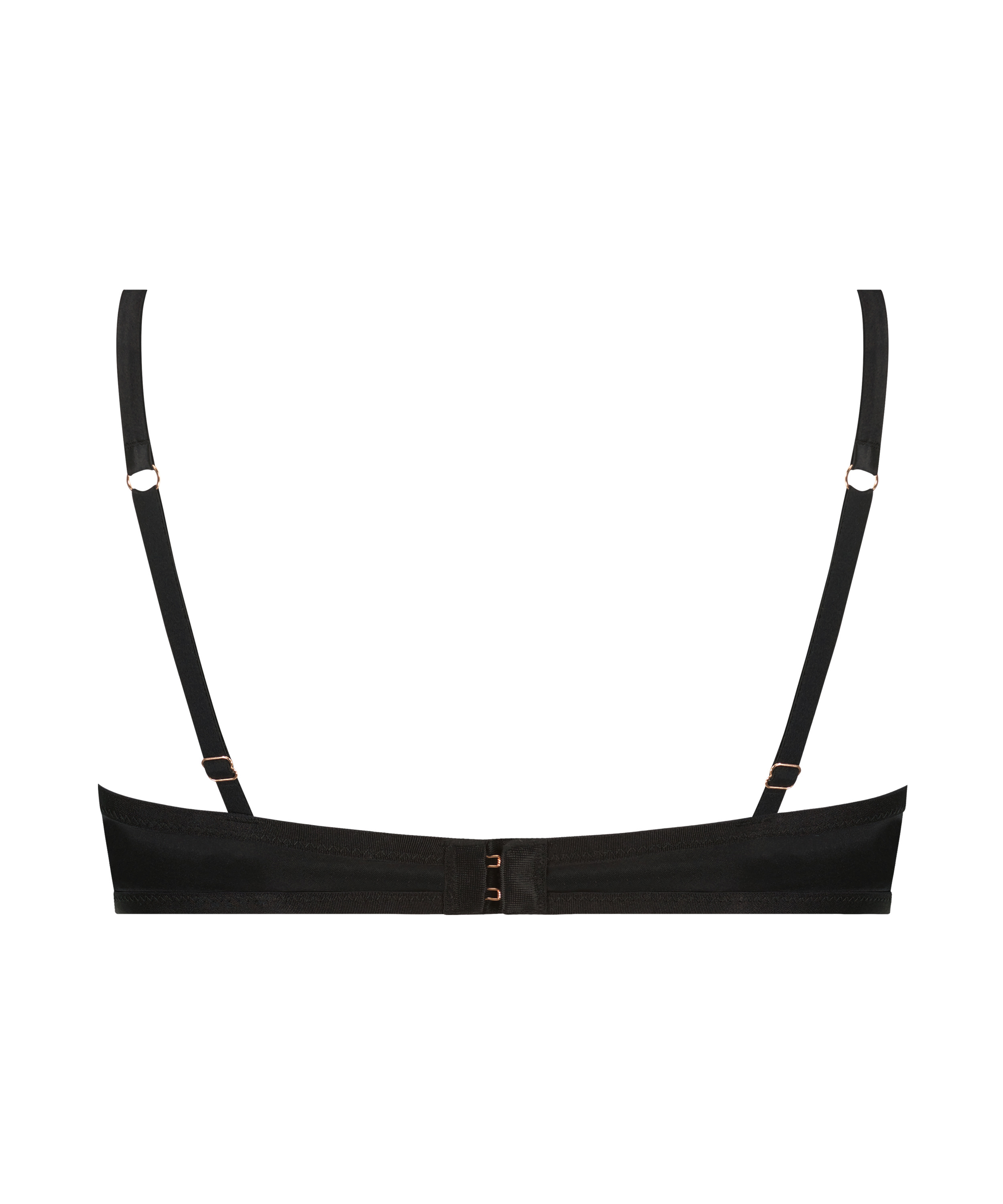 Helena ikke-formstøbt bøjle-bh, Sort, main