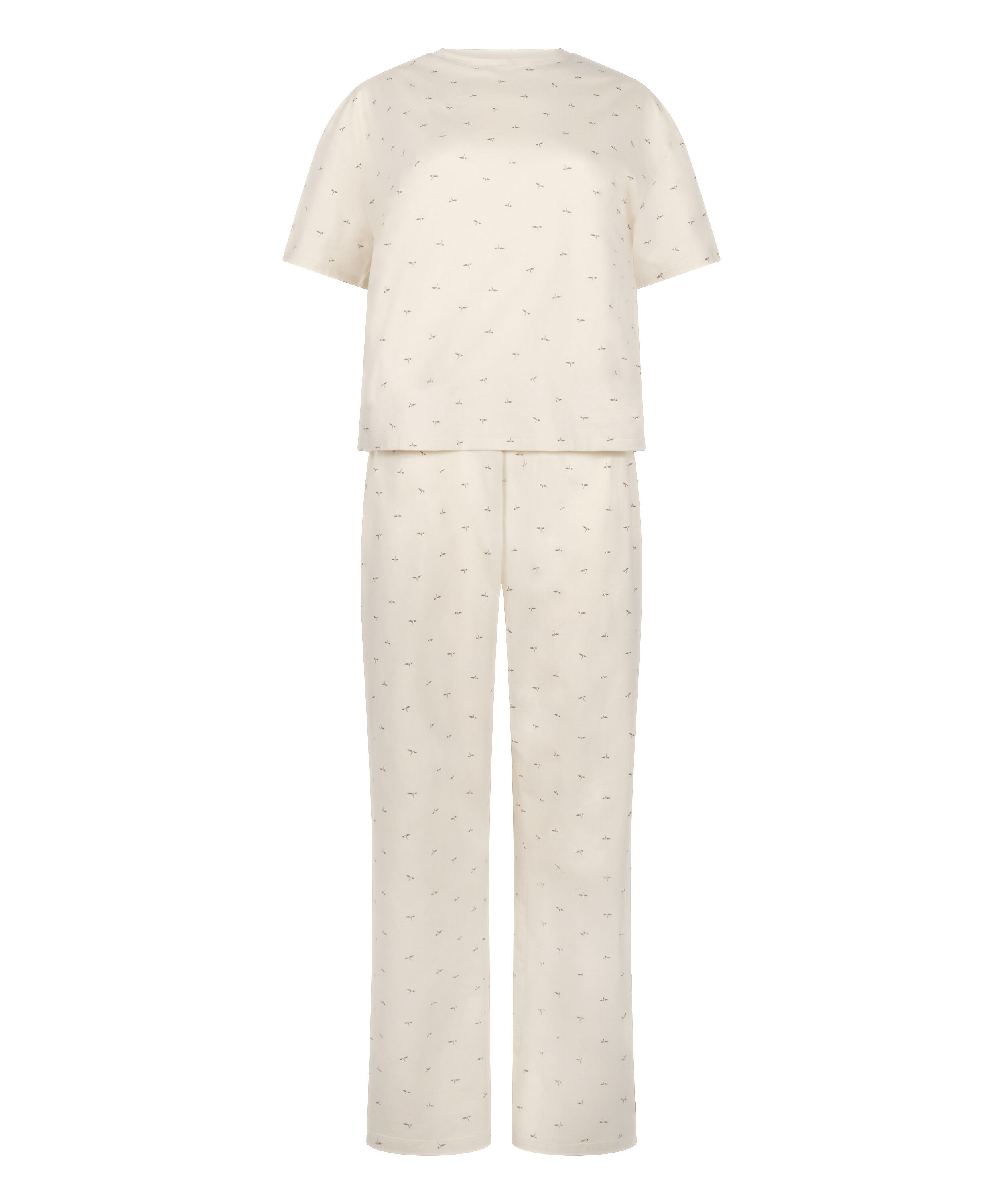 Pyjamass&aelig;t, Hvid