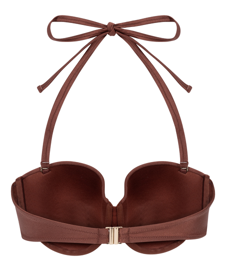 Dune bandeau-bikinitop, Rød