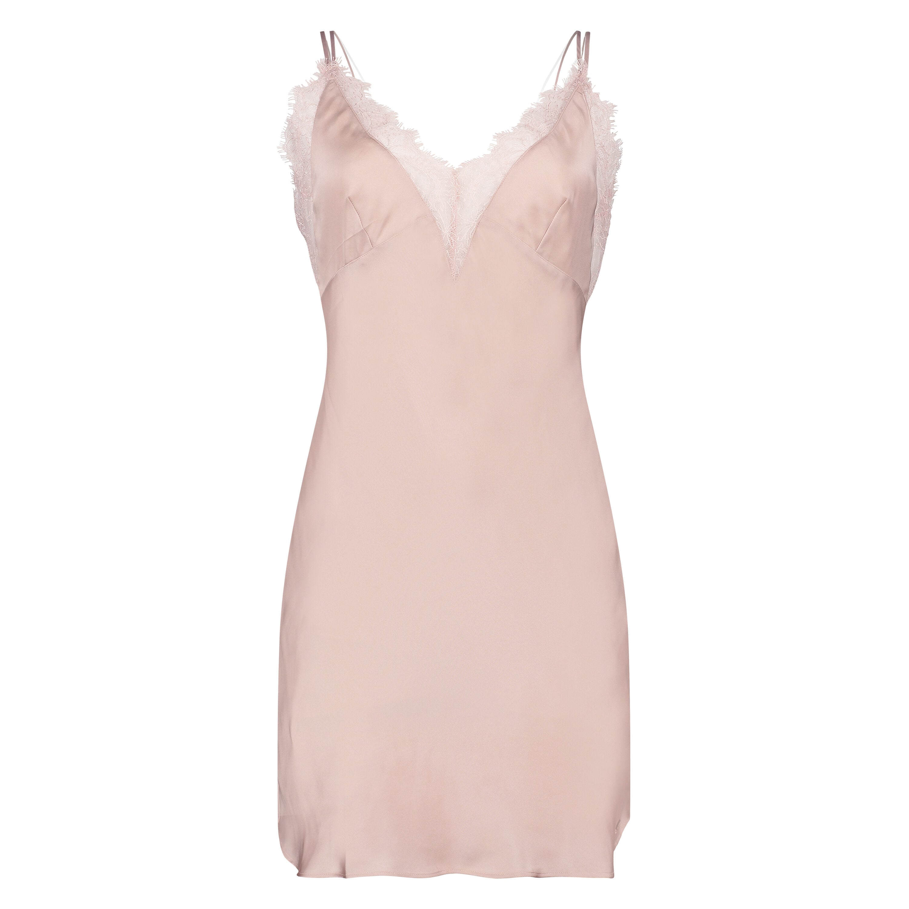 Natkjole Satin Lily, Lyserød