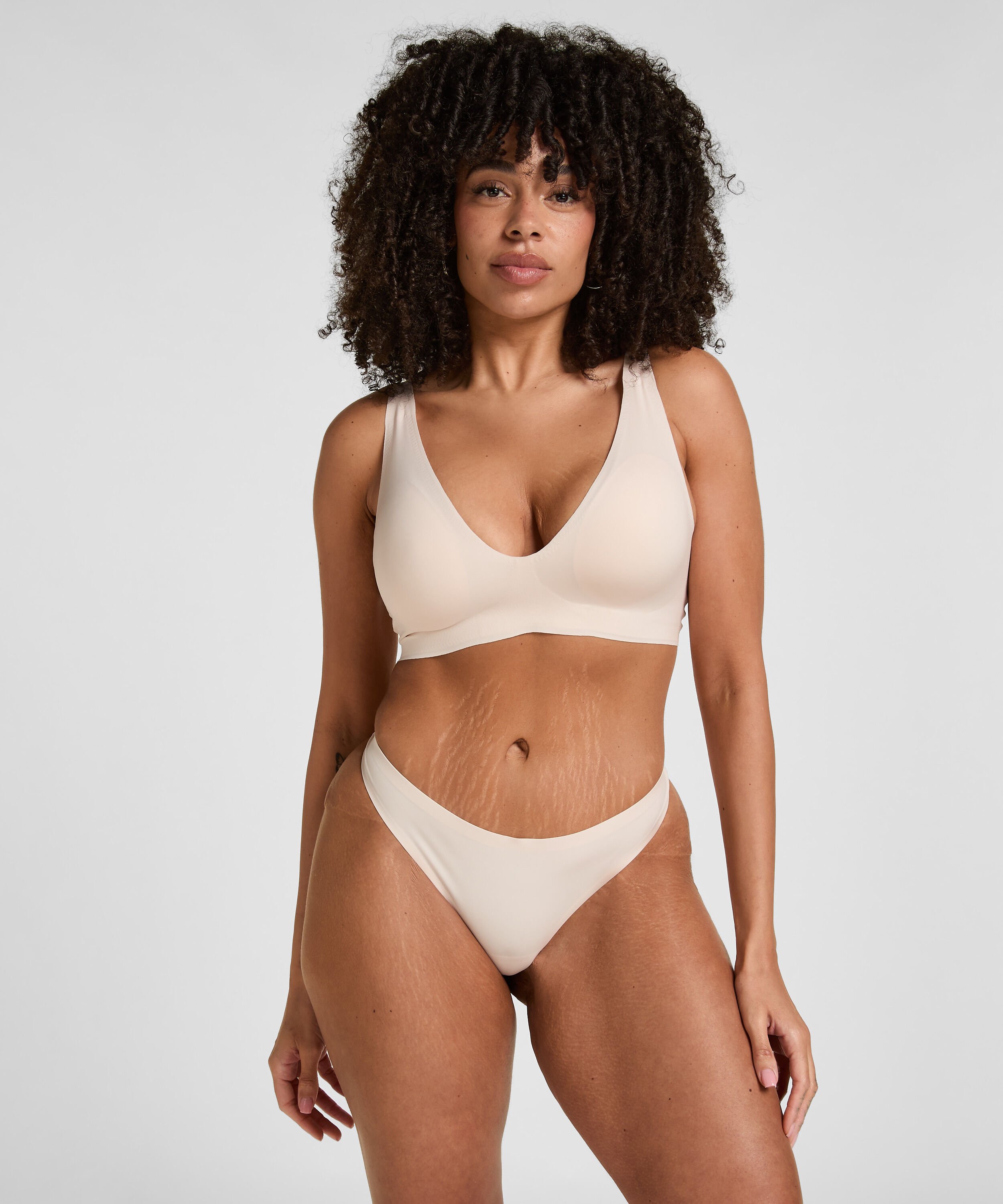 Super Comfort Thong, Beige