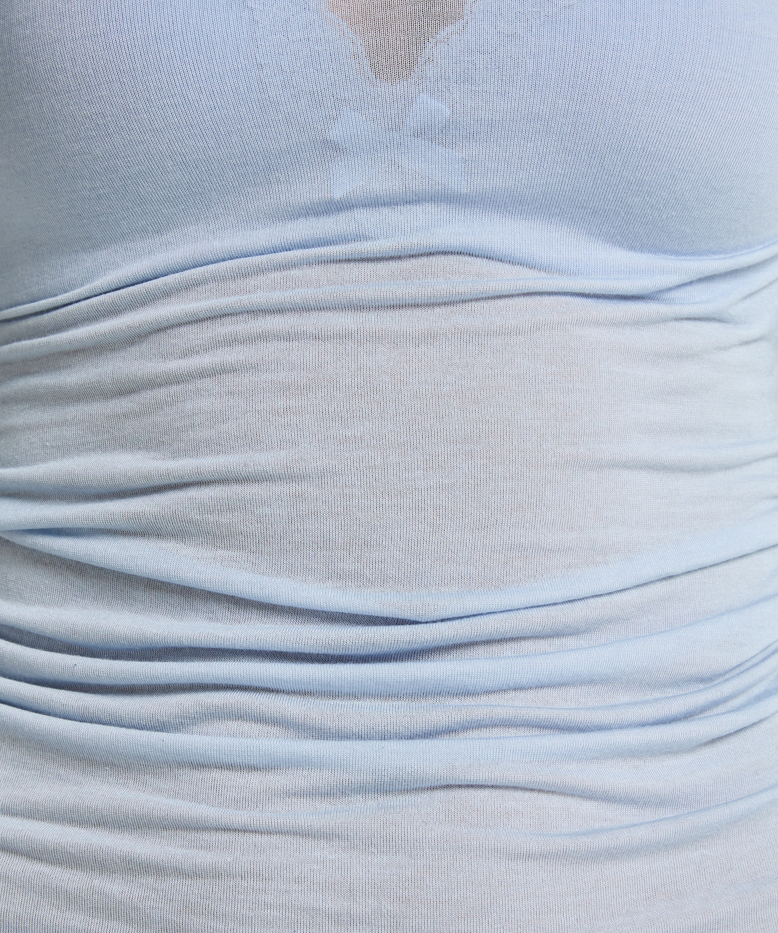 super soft bådhals bluse med cashmere, Blå, main