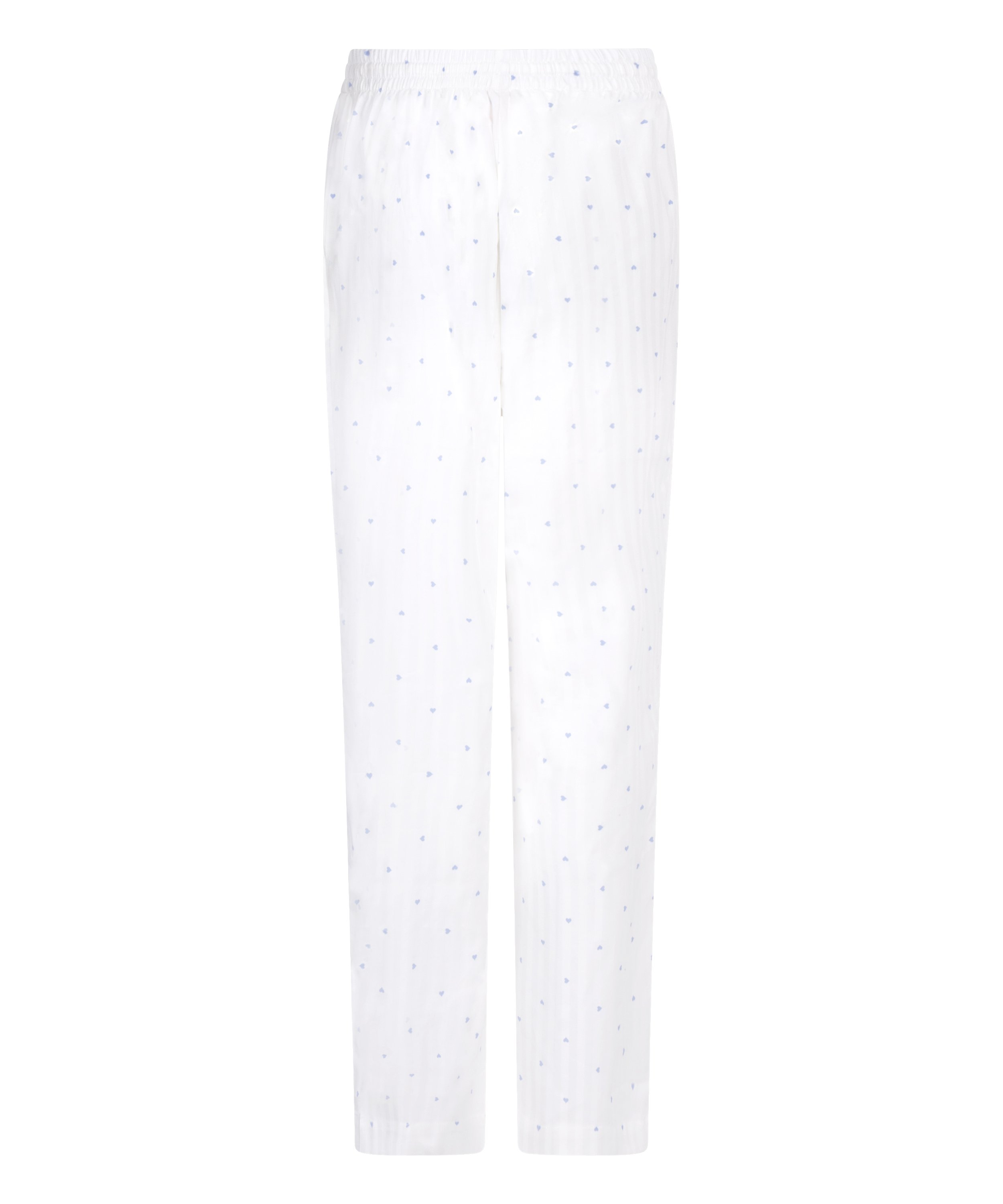 Pyjamasbukser Jacquard Hearts, Bl&aring;, main