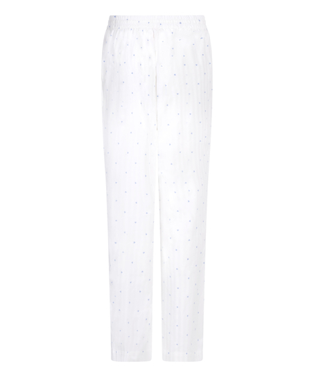 Pyjamasbukser Jacquard Hearts, Bl&aring;