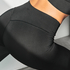 HKMX Leggings med krydseffekt og høj talje, sort