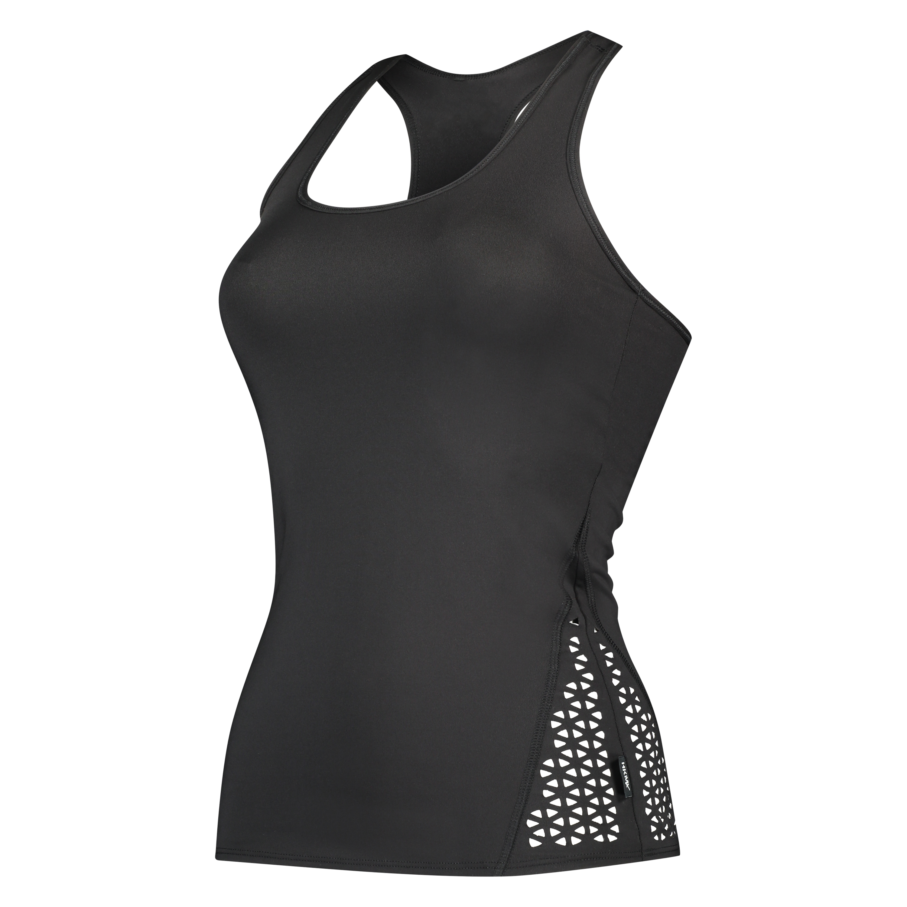 HKMX Lasercut tanktop, Sort, main