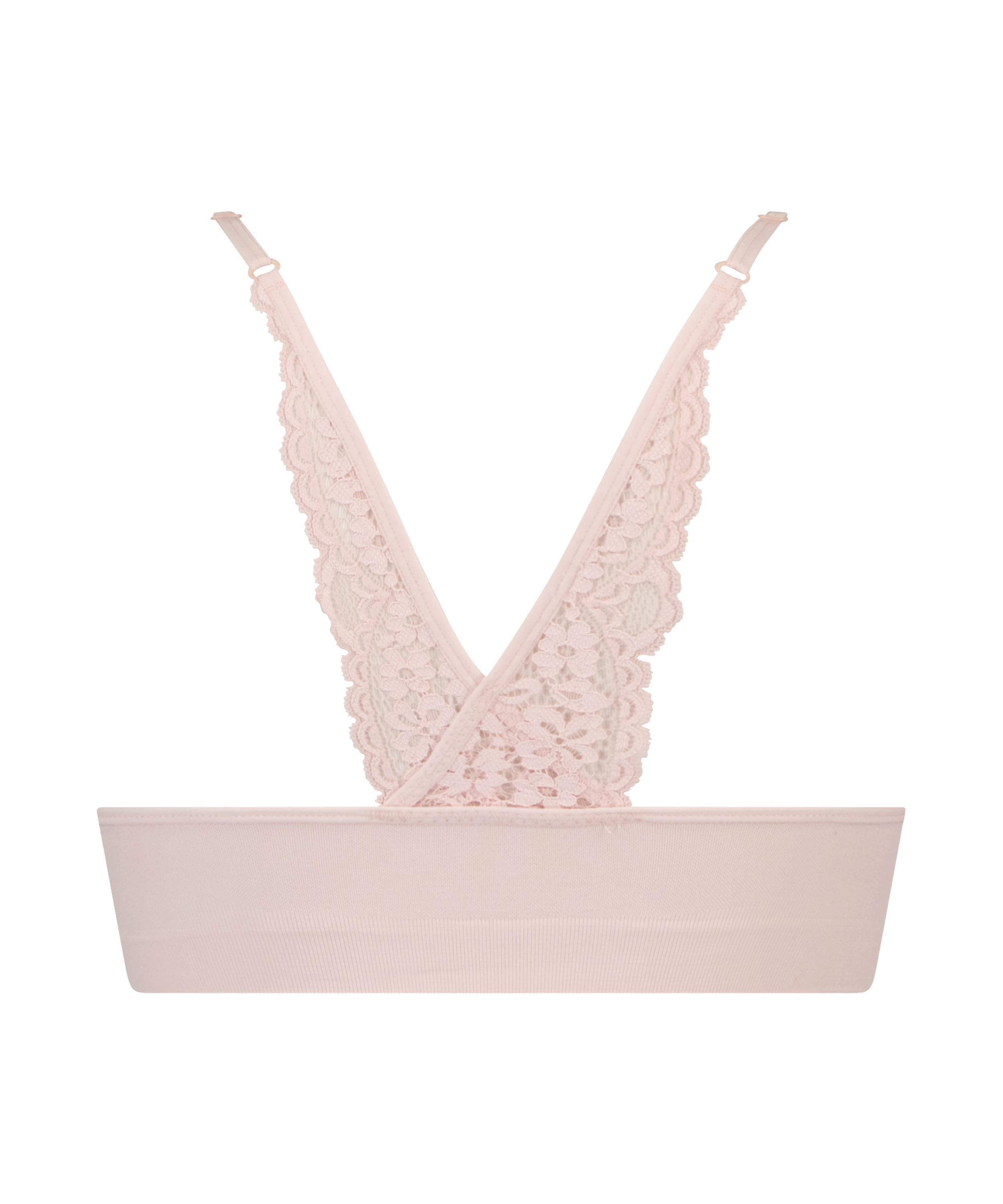 Sømløs bralette Rose, Lyserød, main