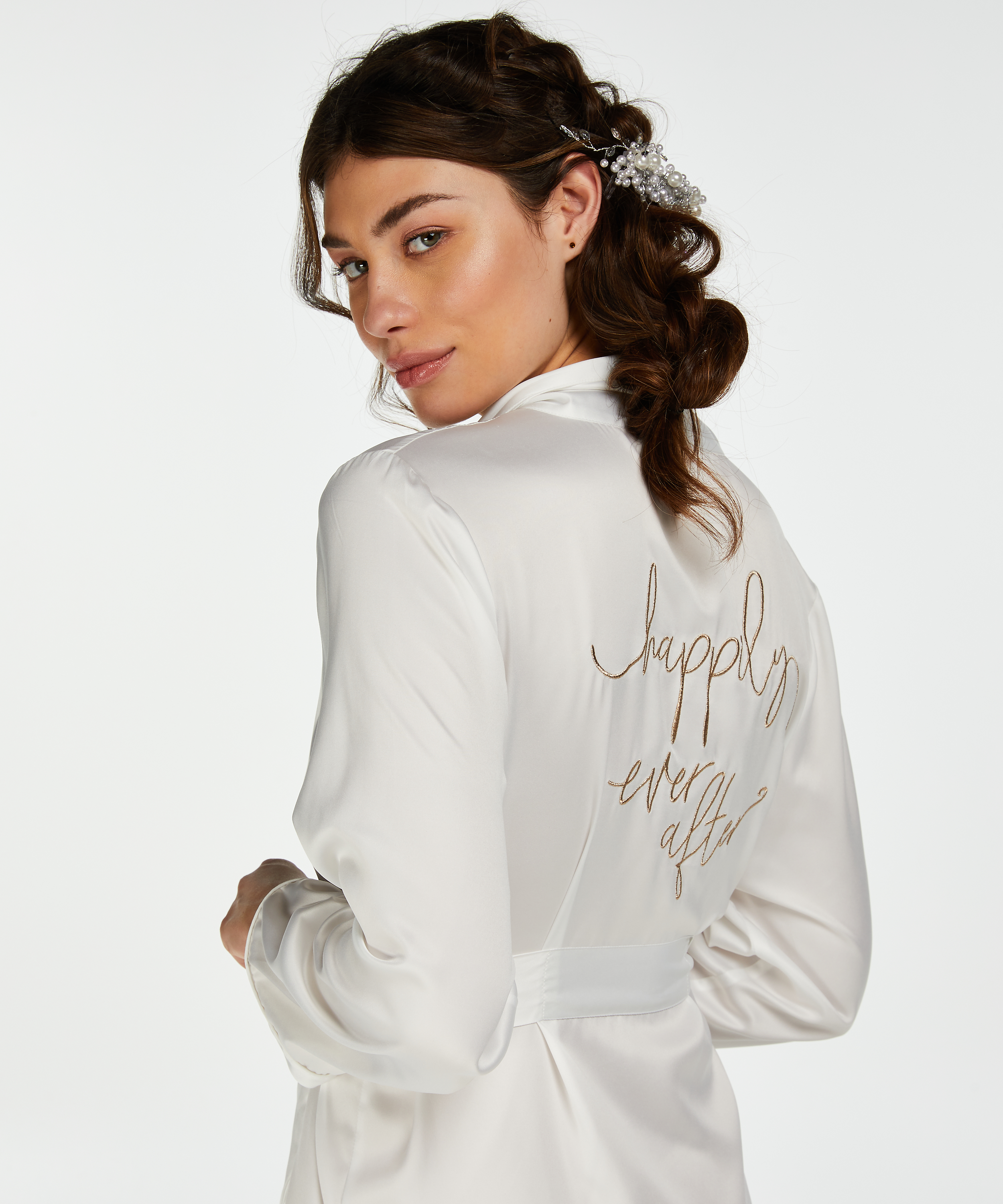 Kimono Bridal, Hvid, main