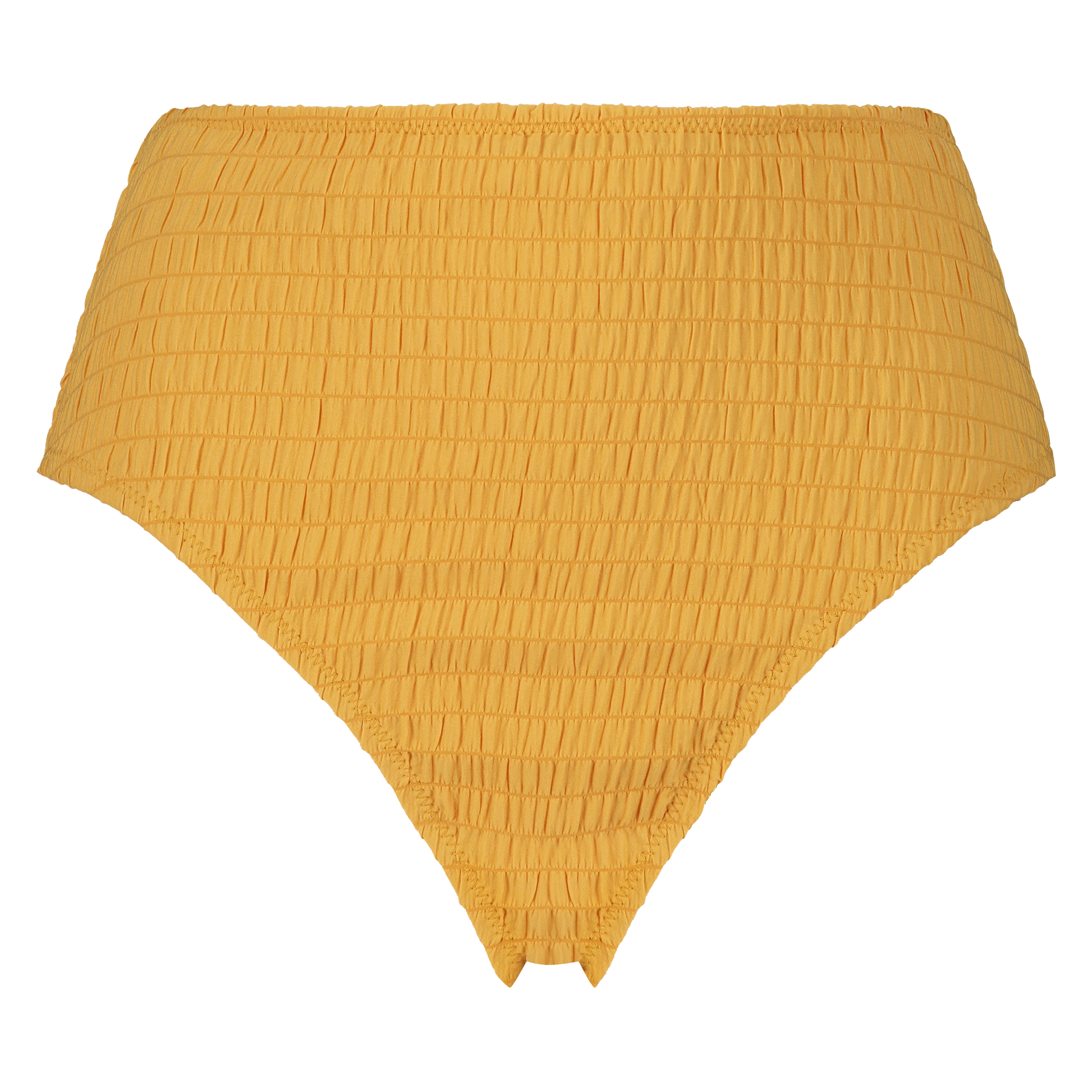 Goldenrod bikiniunderdel med høje ben, gul, main