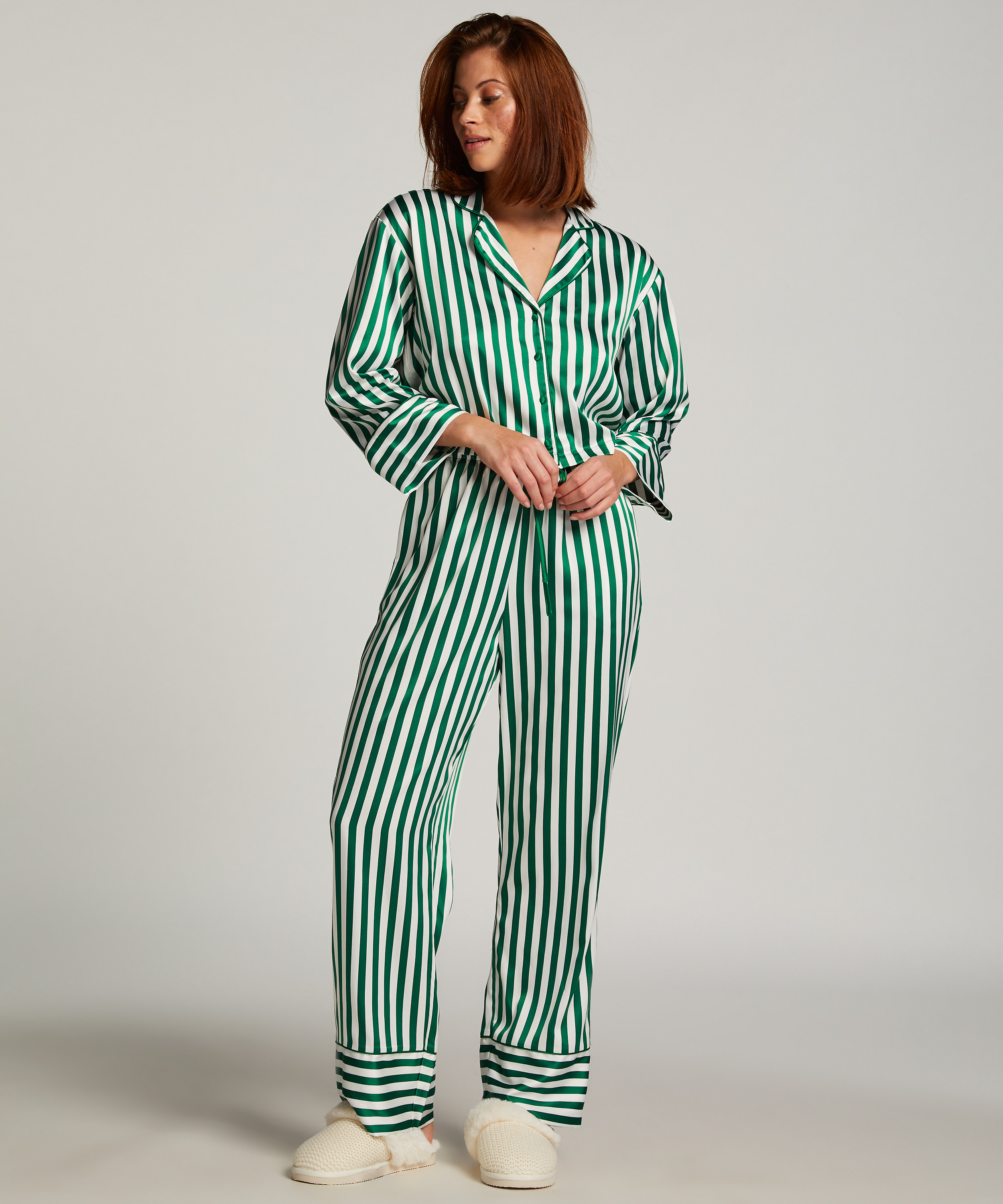 Satinbukser, Gr&oslash;n, main