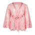 Lace Isabelle kimono, pink
