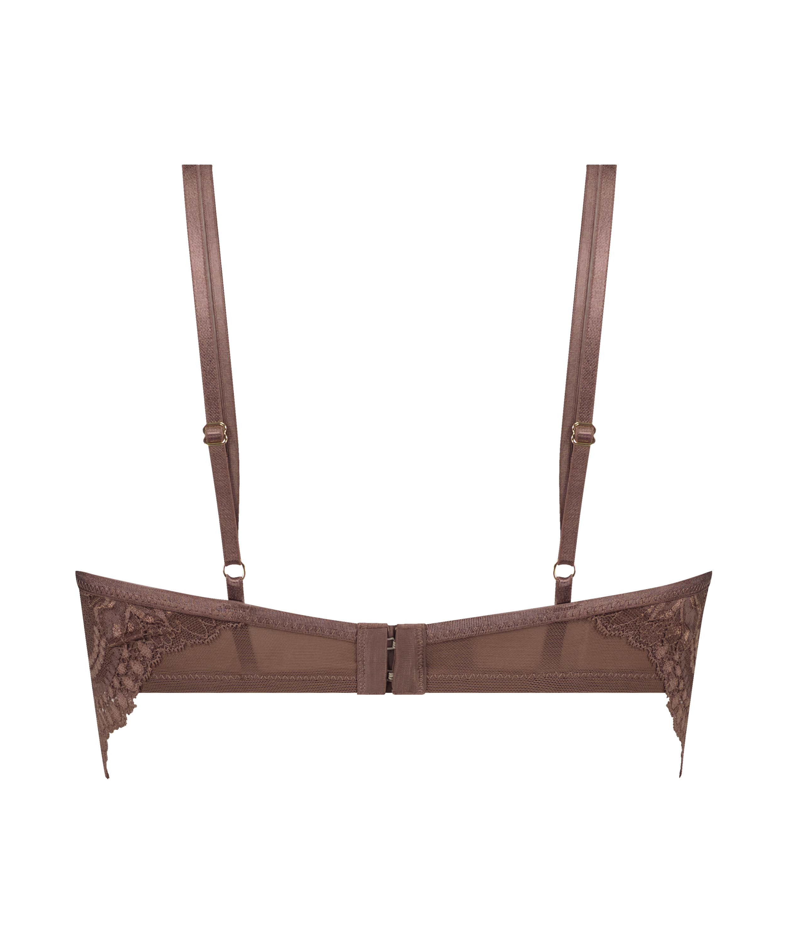 Ikke-formst&oslash;bt longline b&oslash;jle-bh Raquel, Brun, main