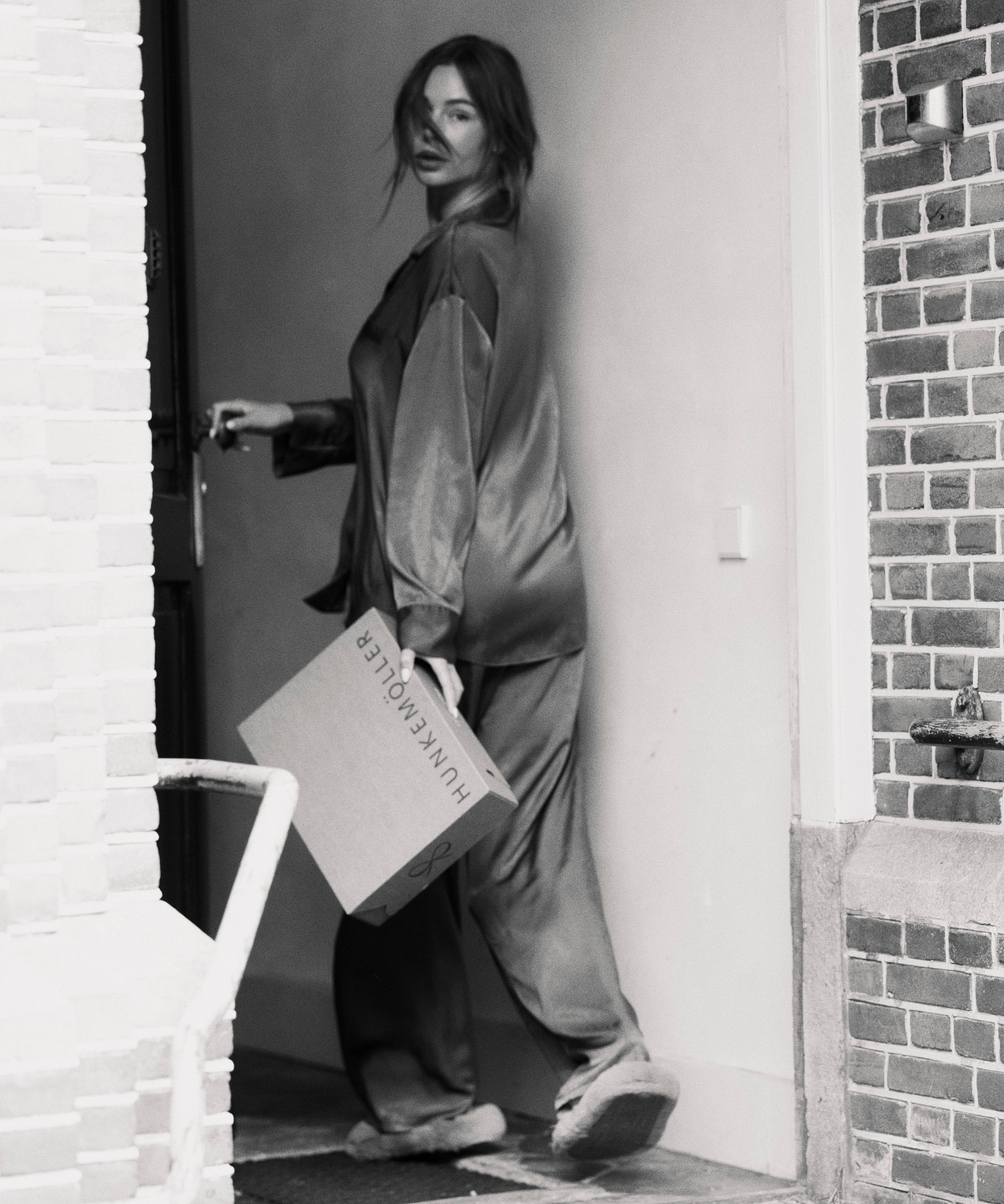 Satinbukser, Blå, main