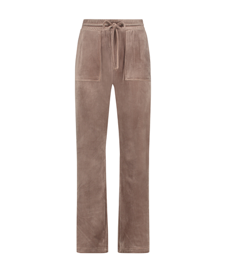 Joggingbukser velour, Brown