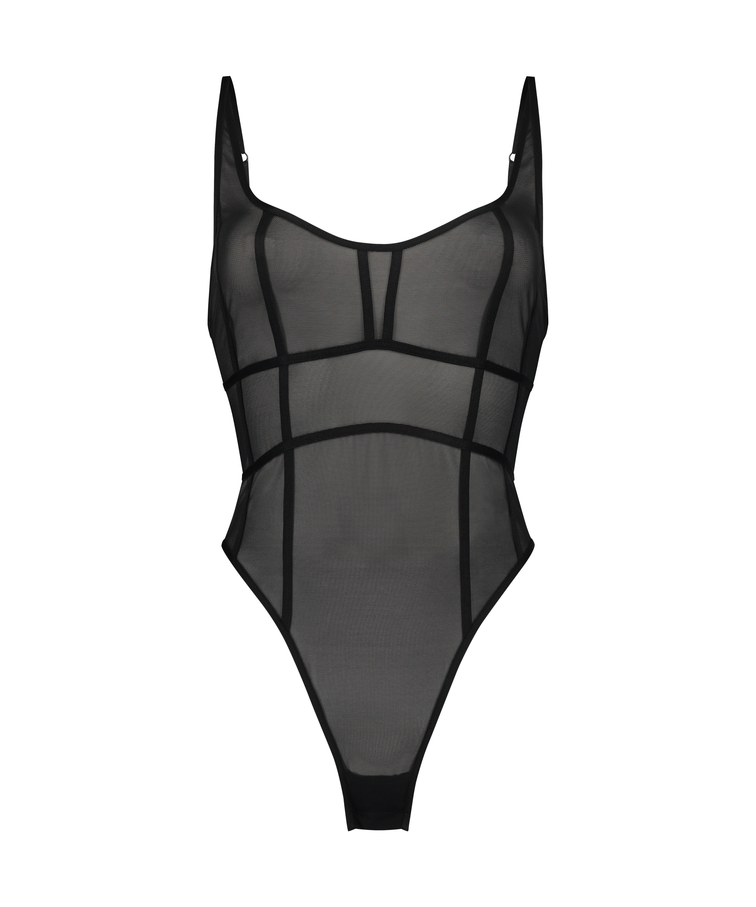 Body Sexy Mesh, sort, main