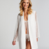 Kimono satin Bride, Hvid