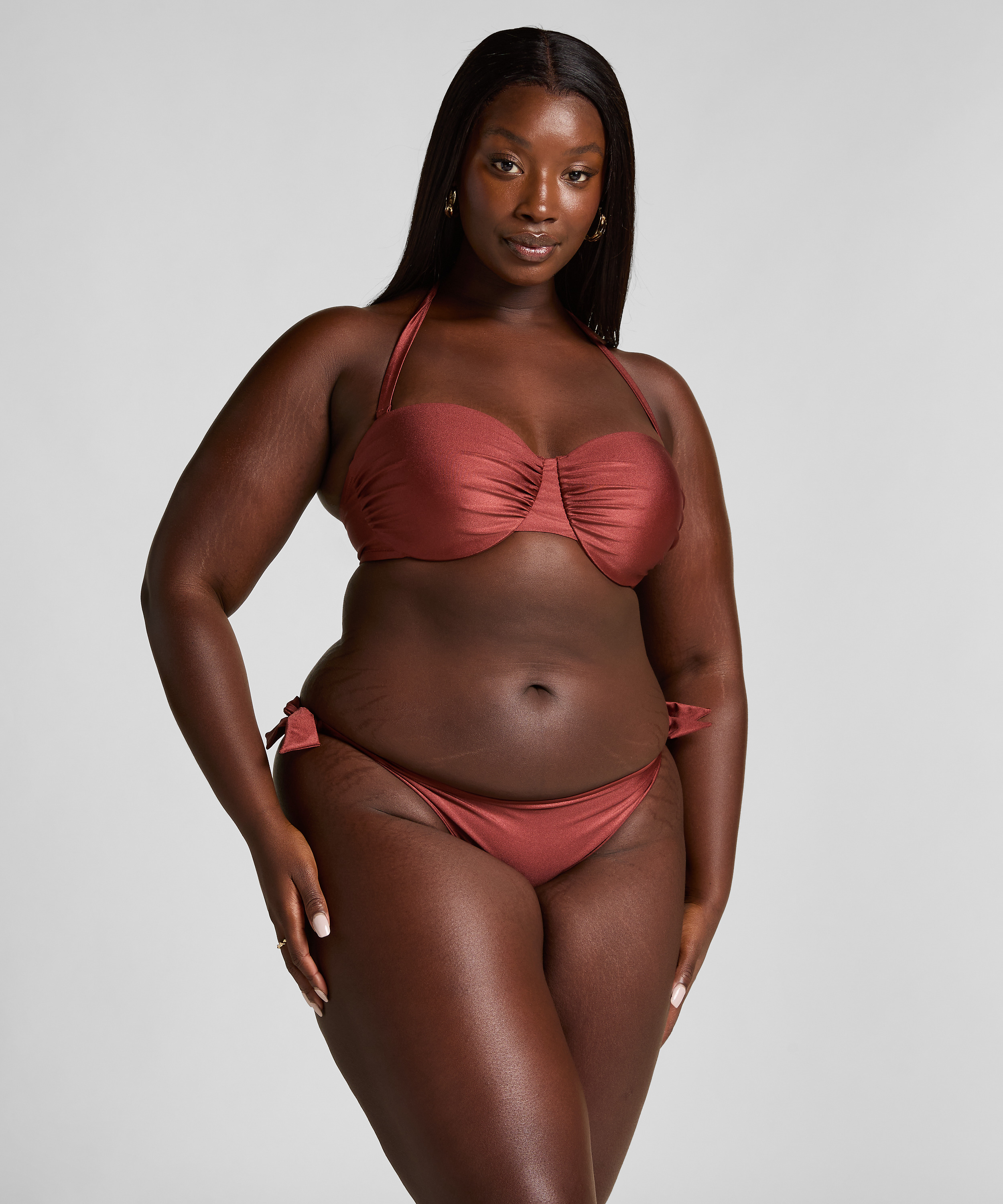 Dune Cheeky bikinitrusser, rød, main