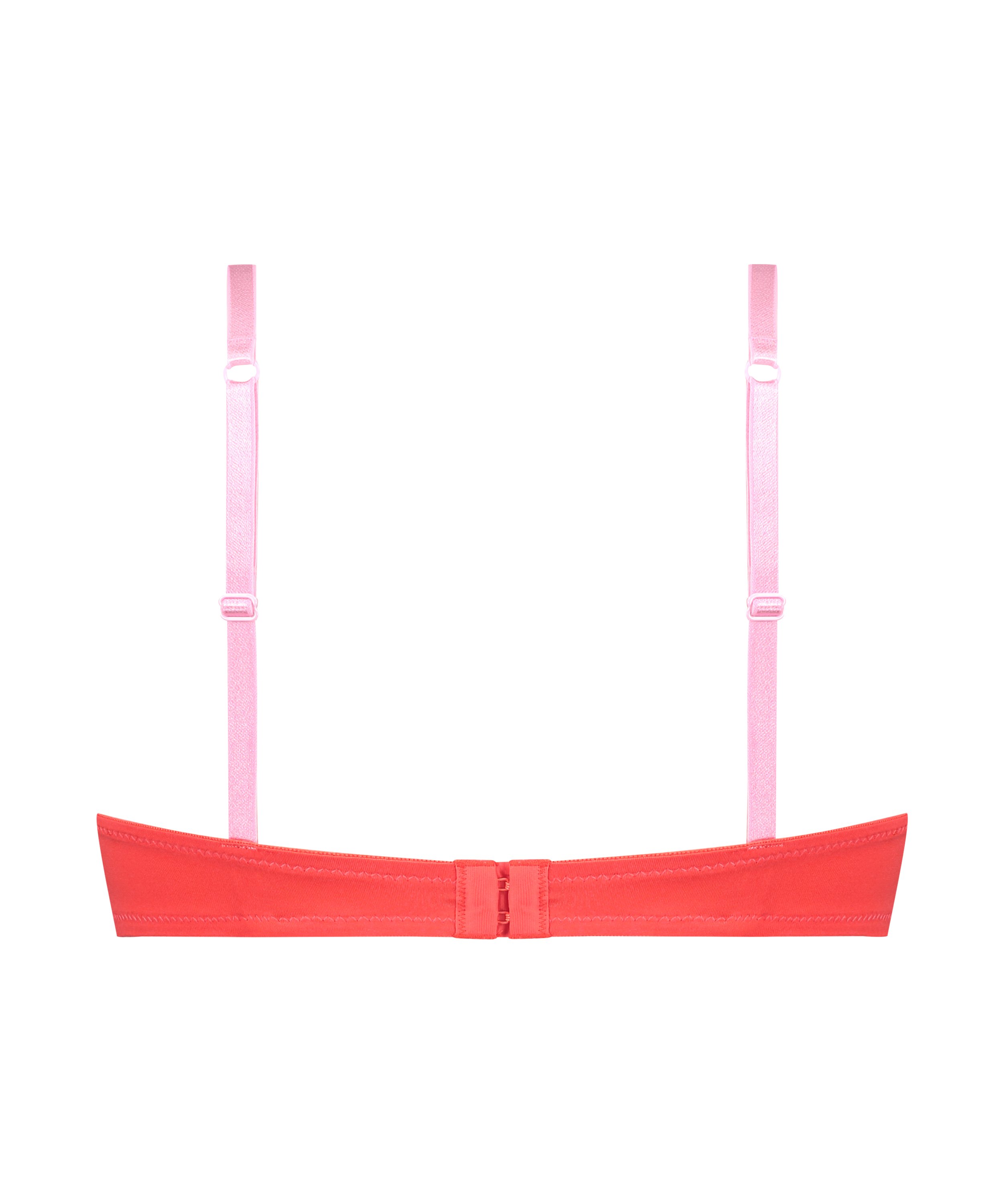 Formstøbt bøjle-bh Lace & Shine, Rød, main