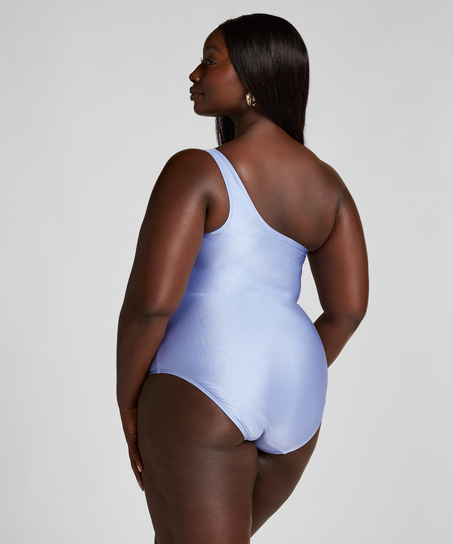 Badedragt Shaping Shell Mesh, blå