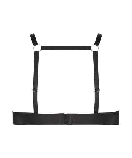 Bralette Duckie, Sort