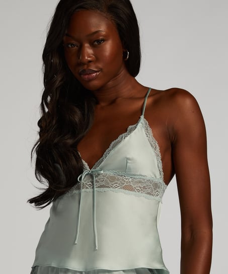 Camitop Satin Marcela, Gr&oslash;n