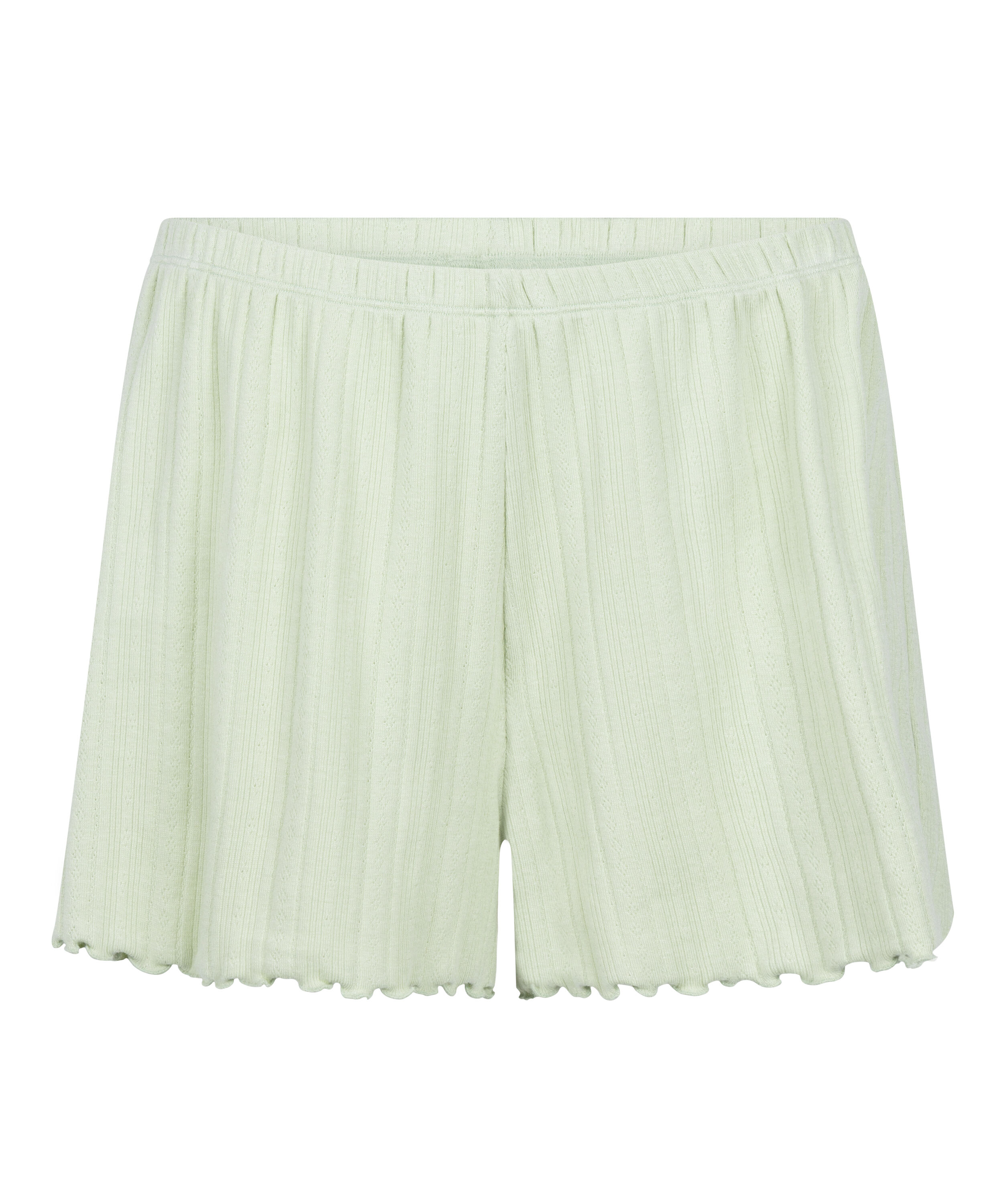Pointelle shorts, Gr&oslash;n