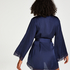 Petite Kimono satin Meili, Bl&aring;