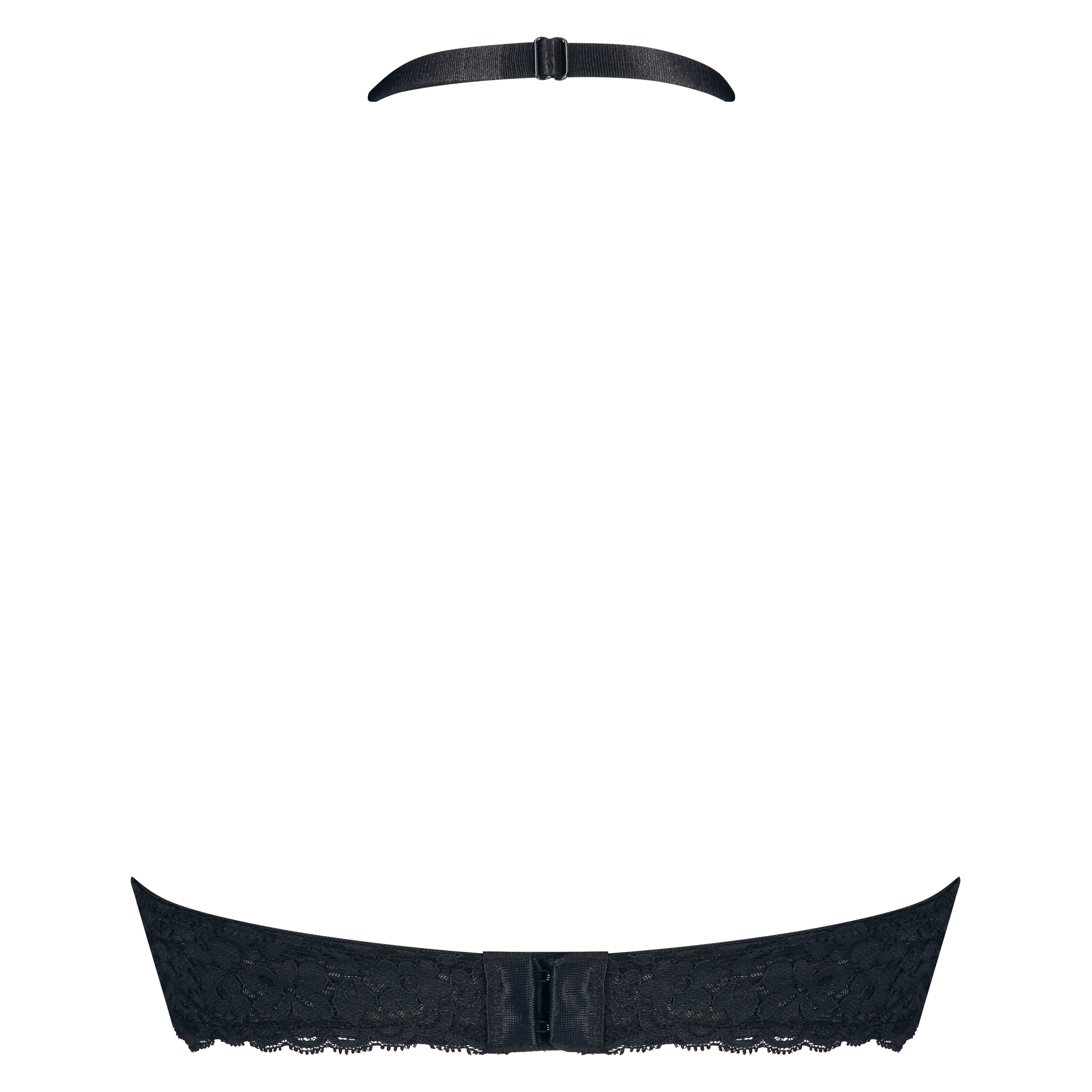 Formstøbt halterneck Bralette Marina, Sort, main