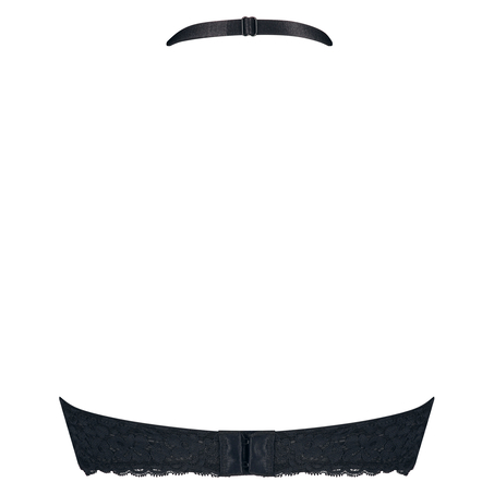 Formstøbt halterneck Bralette Marina, Sort