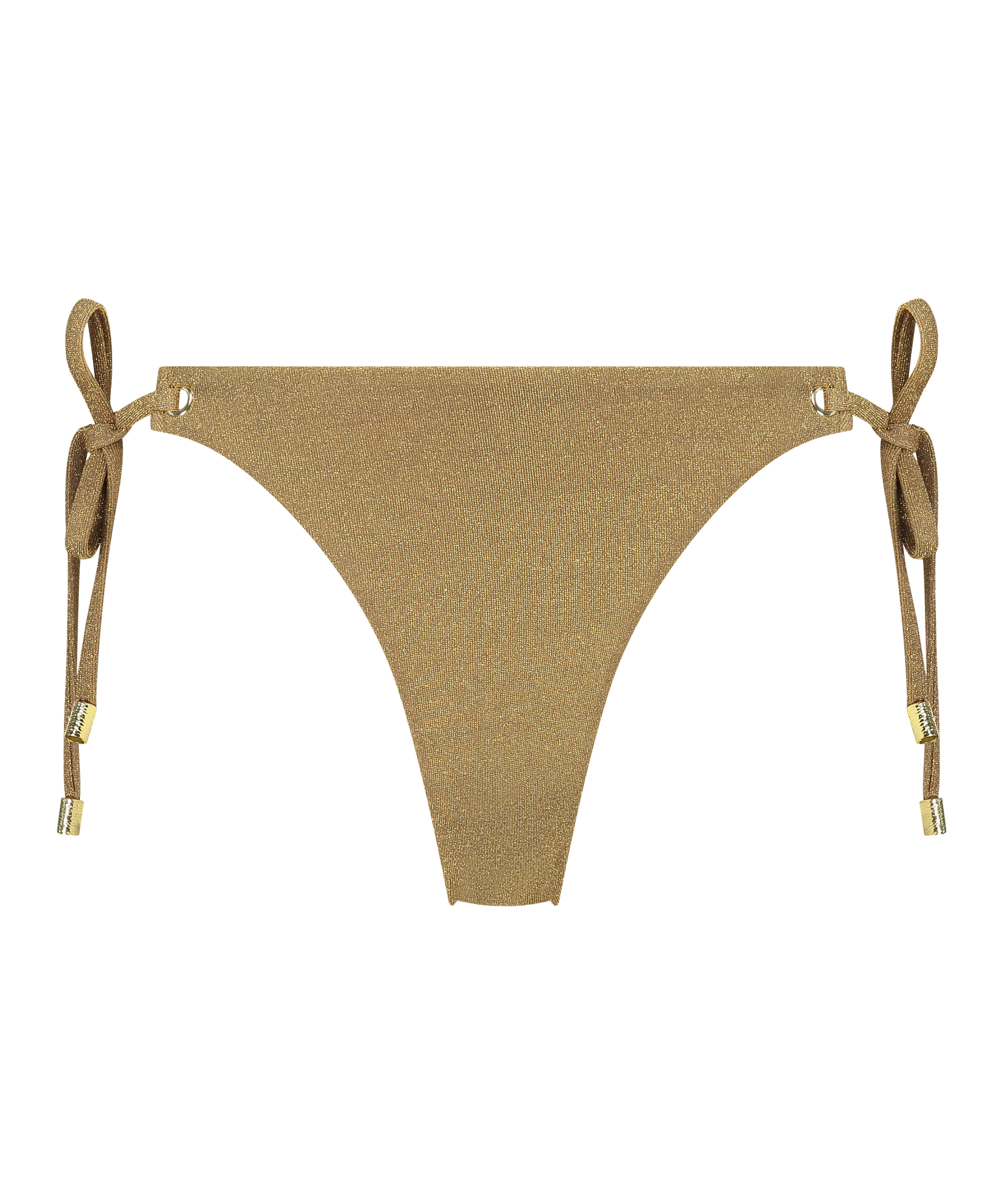 Cheeky Tanga Bikinitrusse Goldie Shimmer, Gul, main