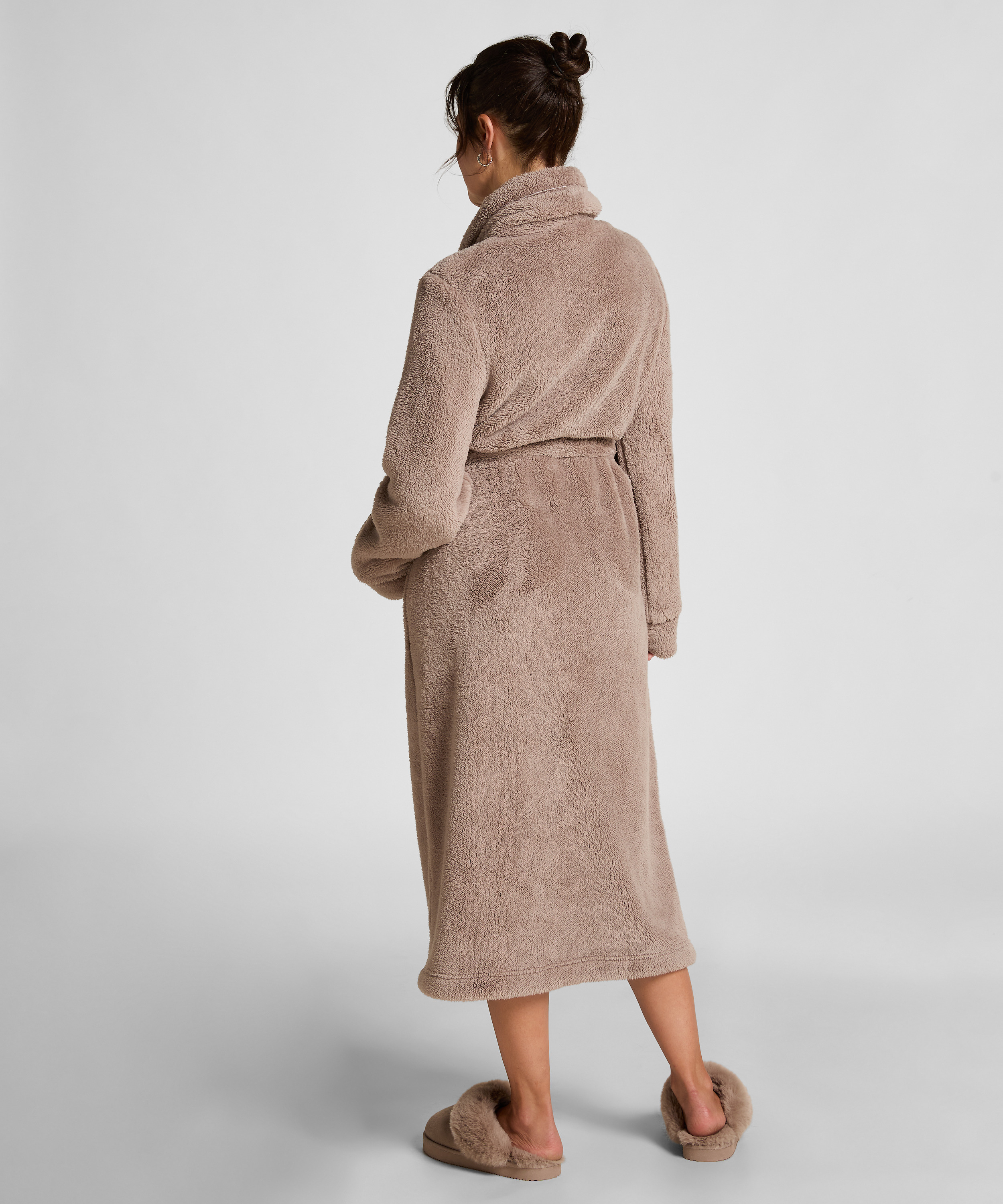 Badekåbe Fleece, Beige, main