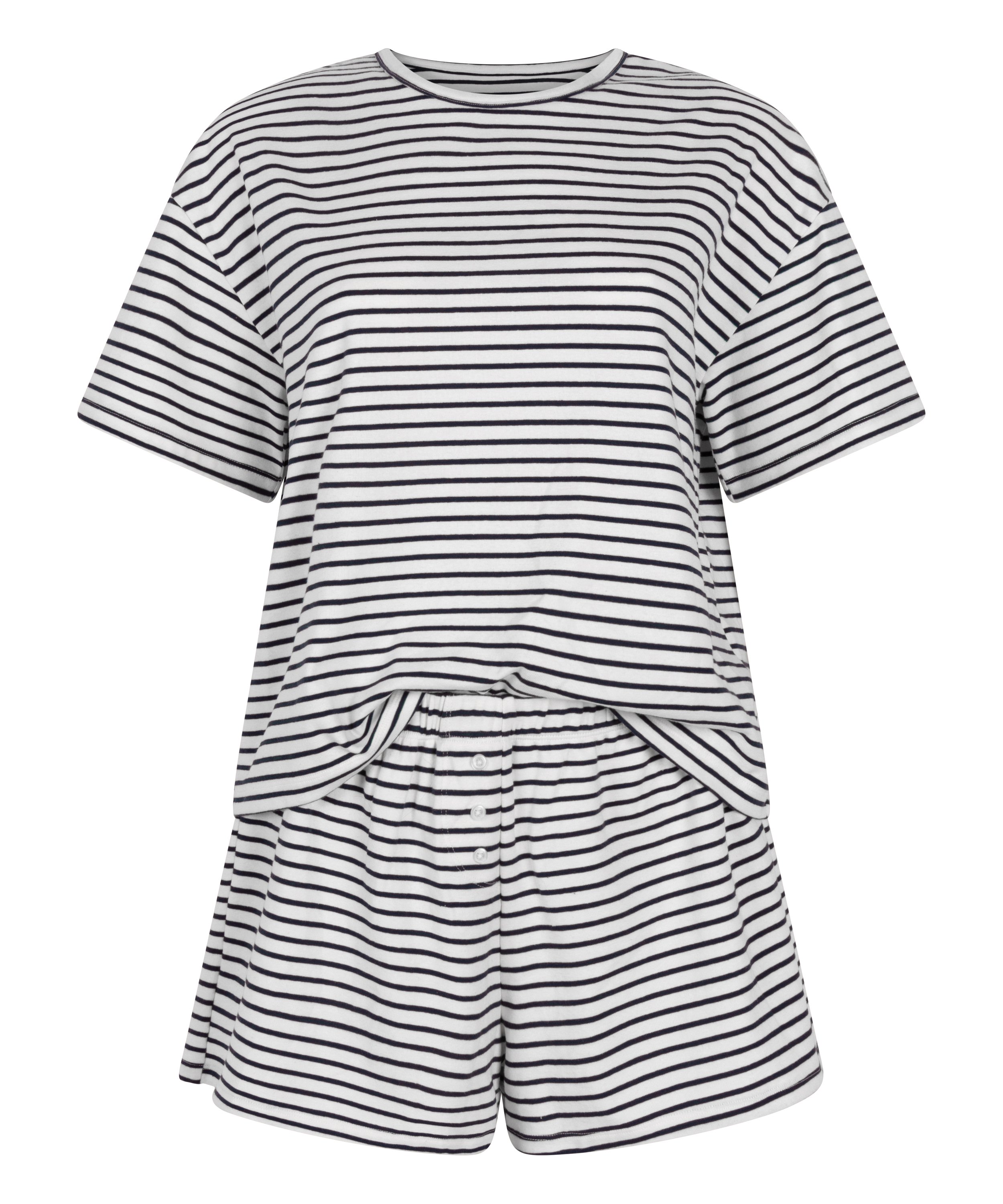 Pyjamasæt Jersey, Blå, main