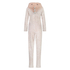 Fleece Novelty onesie-jumpsuit, Lyserød