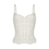 Bustier Cesca, Hvid