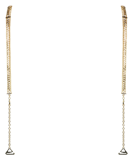 Aftagelige bh-stropper, gul