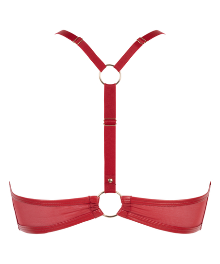 Formstøbt pushup-bøjle-bh Faye, Rød