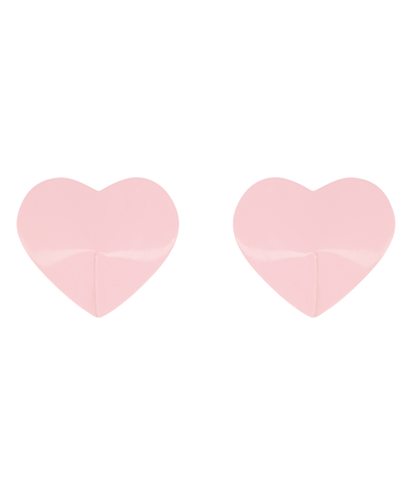 Private Heart brystvorteskjulere, pink