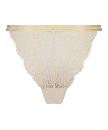 Brasiliansk trusse Honey, Hvid