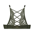 Formstøbt pushup-bøjle-bh Cardi, Grøn