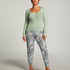 Tall pyjamasbukser, grøn