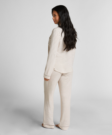 Jerseybukser Essential, Hvid