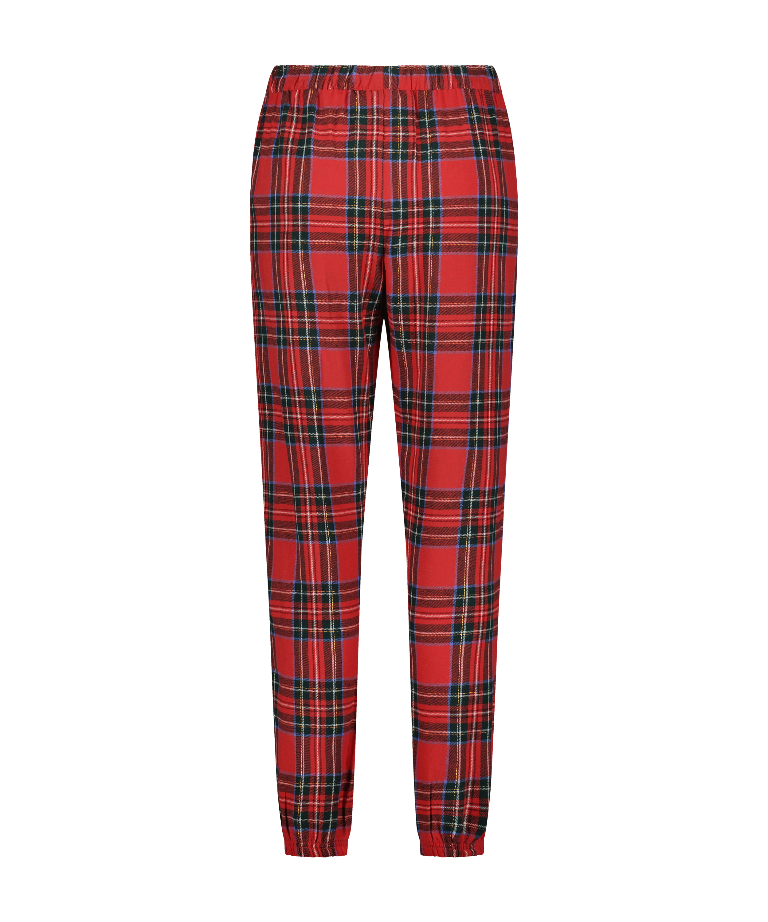 Petite pyjamasbukser af Flannel, R&oslash;d, main