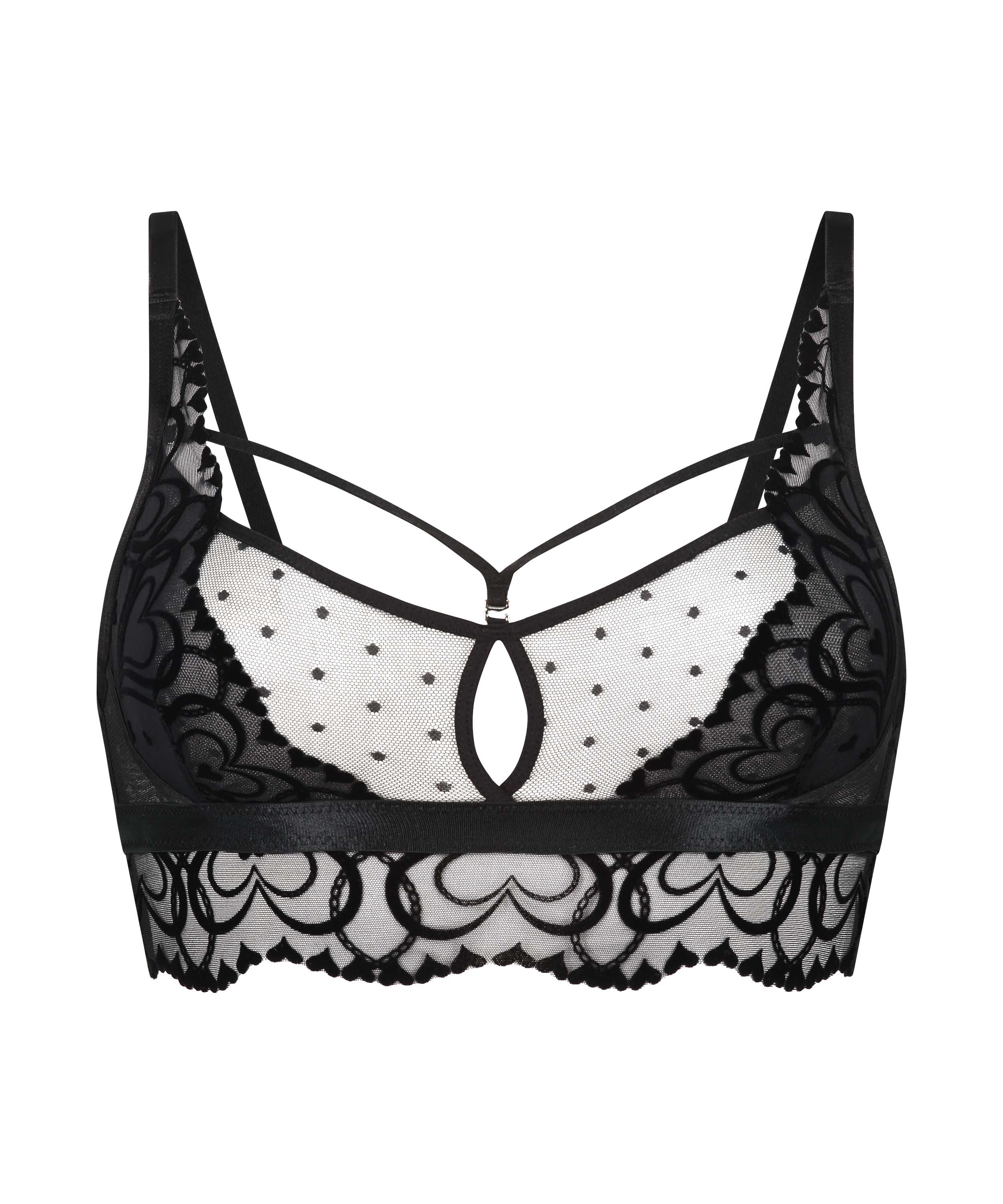 Bralette Pippa, Sort, main