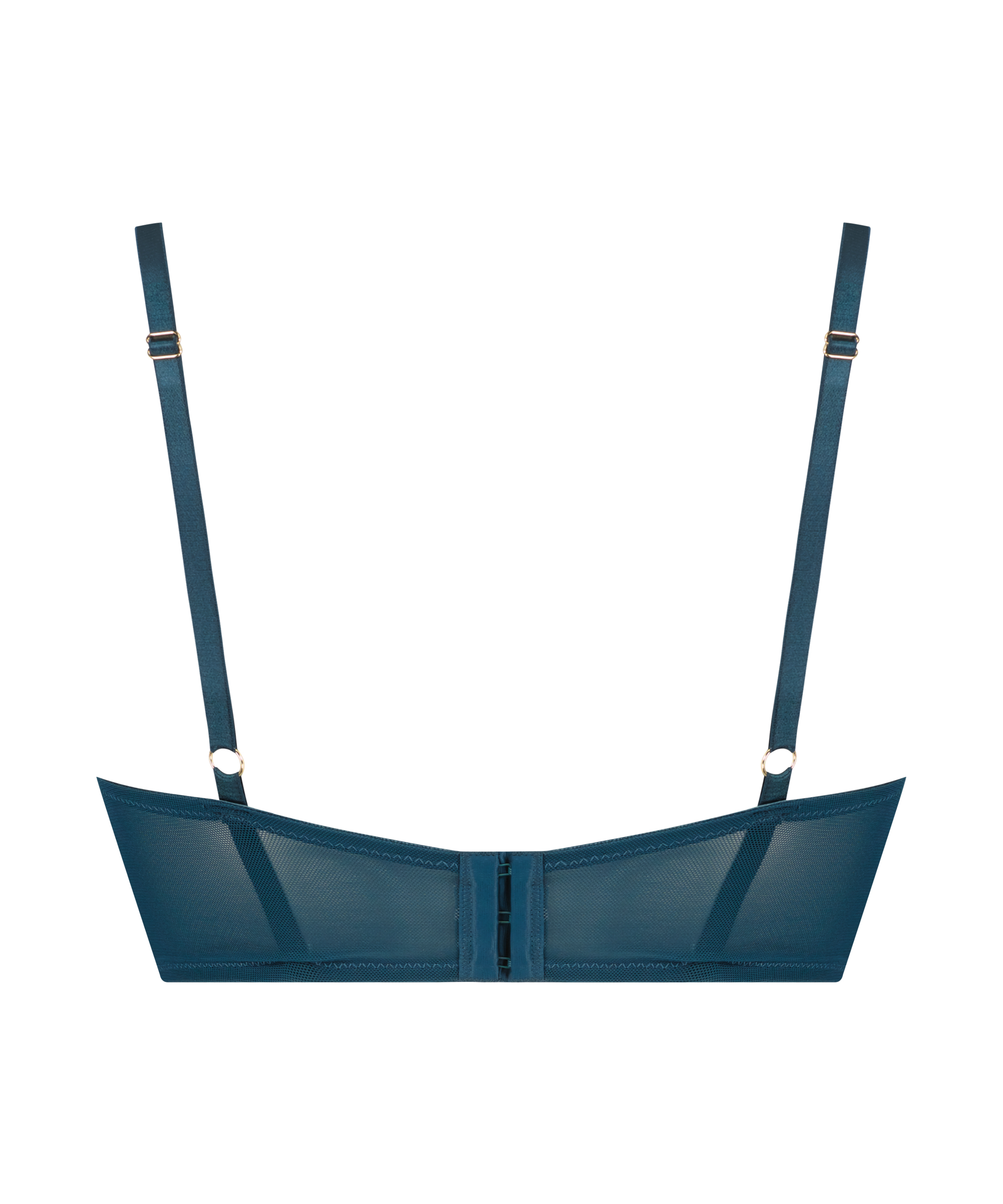 Polstret push-up bøjle-bh Riri, Blå, main