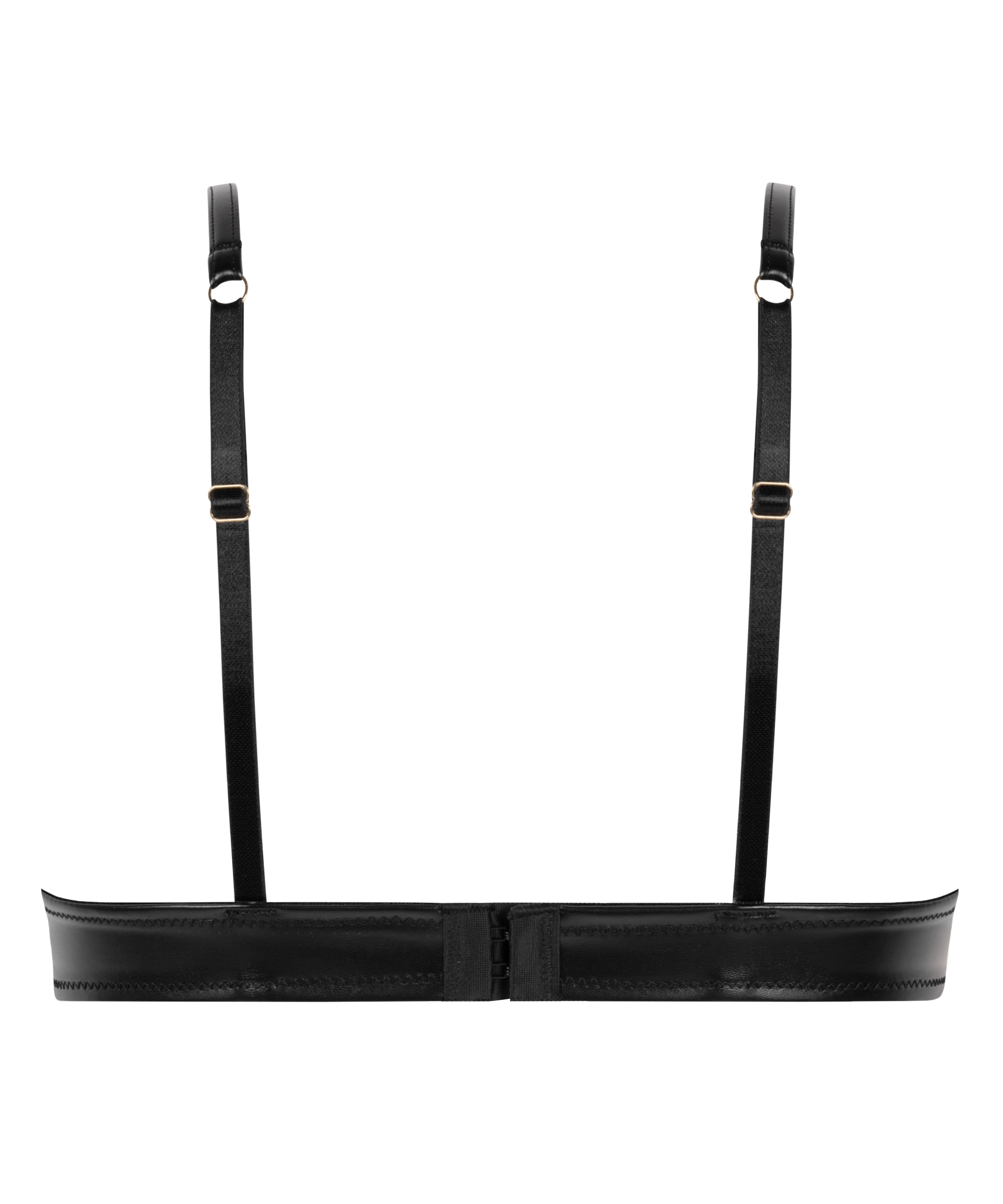 Nadia ikke-formstøbt bøjle-bh, Sort, main