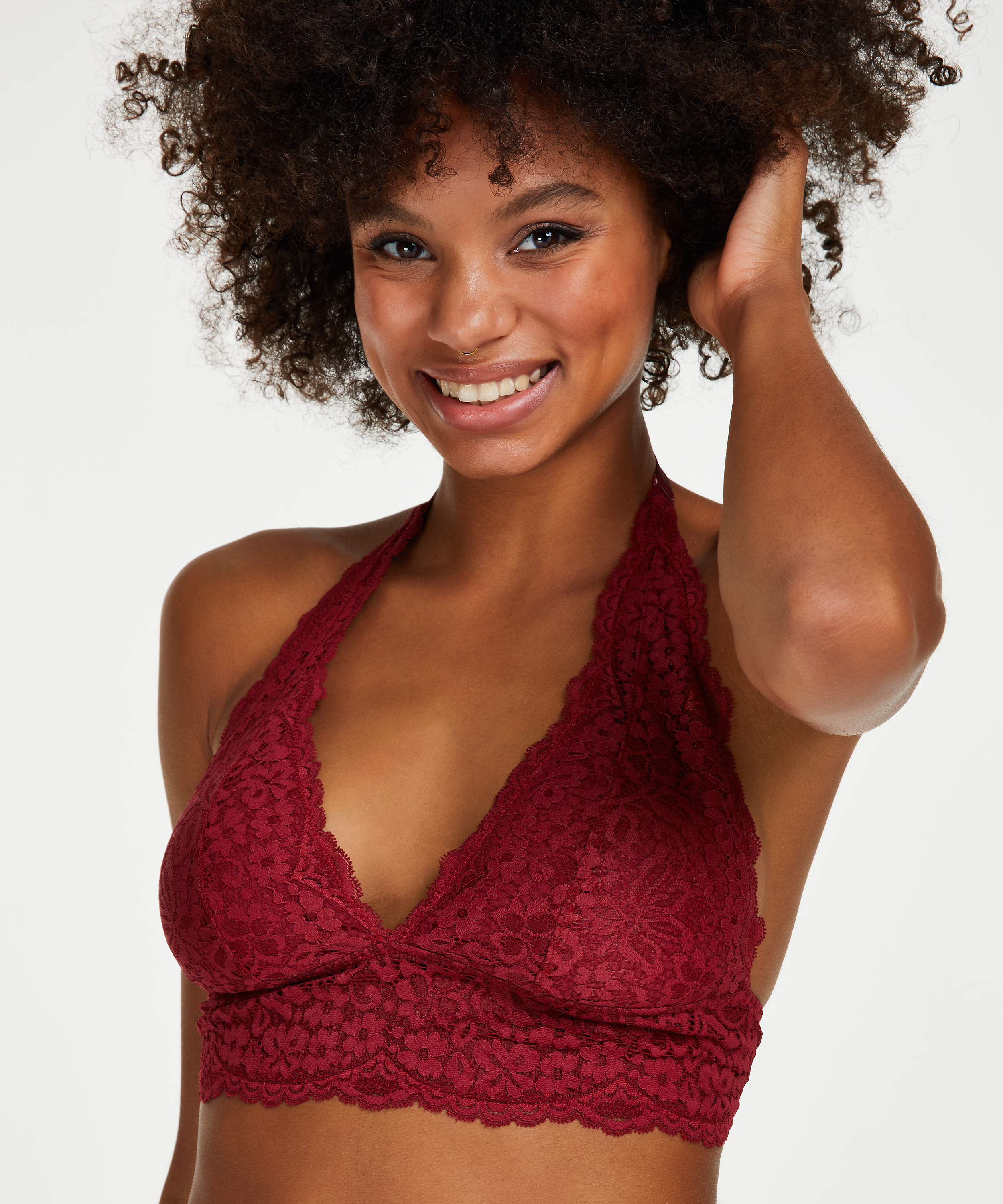 Bralette Rose, Rød, main