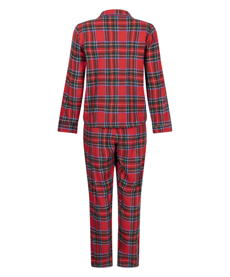 Pyjamassæt Flannel, Rød