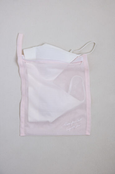 Hunkemöller Washing Bag Pink Ribbon Small