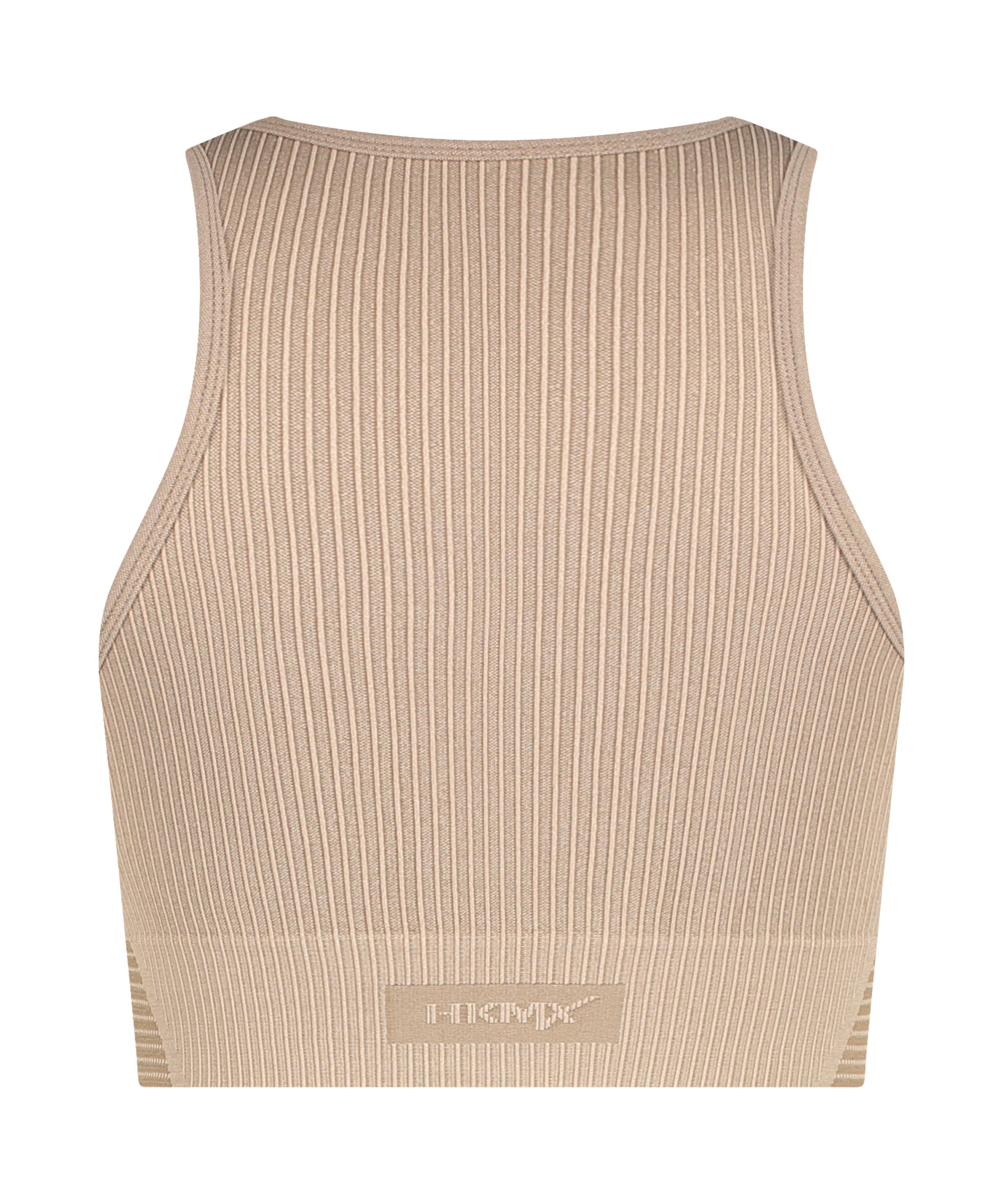 HKMX sømløs sports-bh, Grå, main