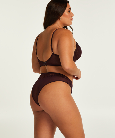 Brasiliansk trusse med høj udskæring Mel I AM Danielle, lilla